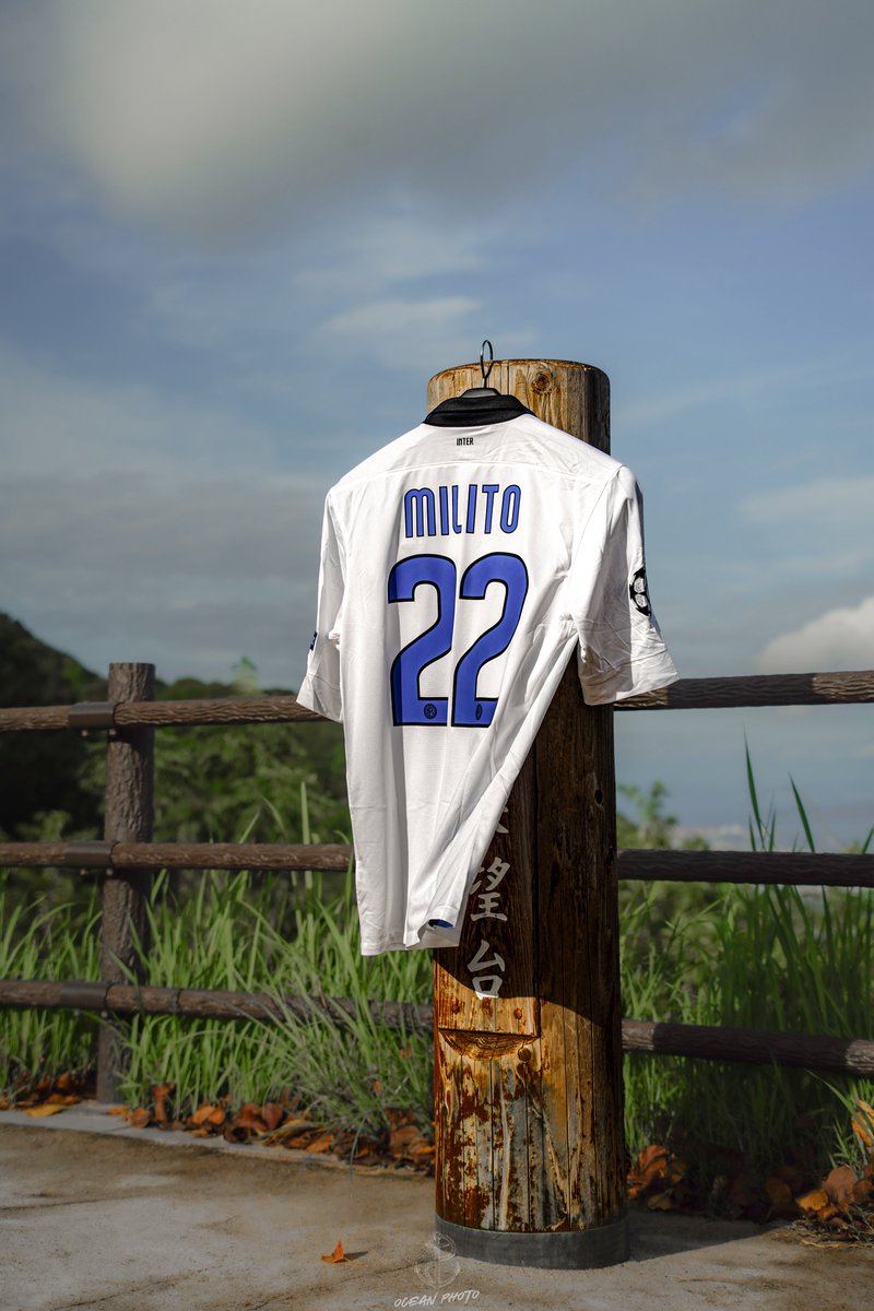 インテル 10/11 #22 ミリート ユニフォーム ユニフォーム紹介第26弾⚽️ インテル10-11(A) ディエゴ・ミリート選手