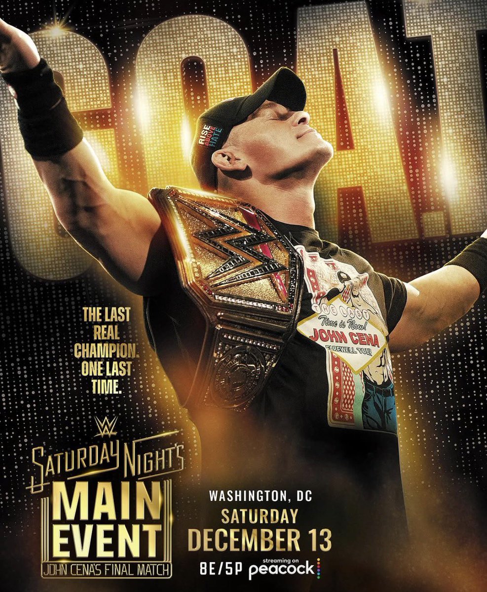 azuro65's tweet photo. John Cena final match poster and details have finally been announced. https://t.co/dQpPckmKPw