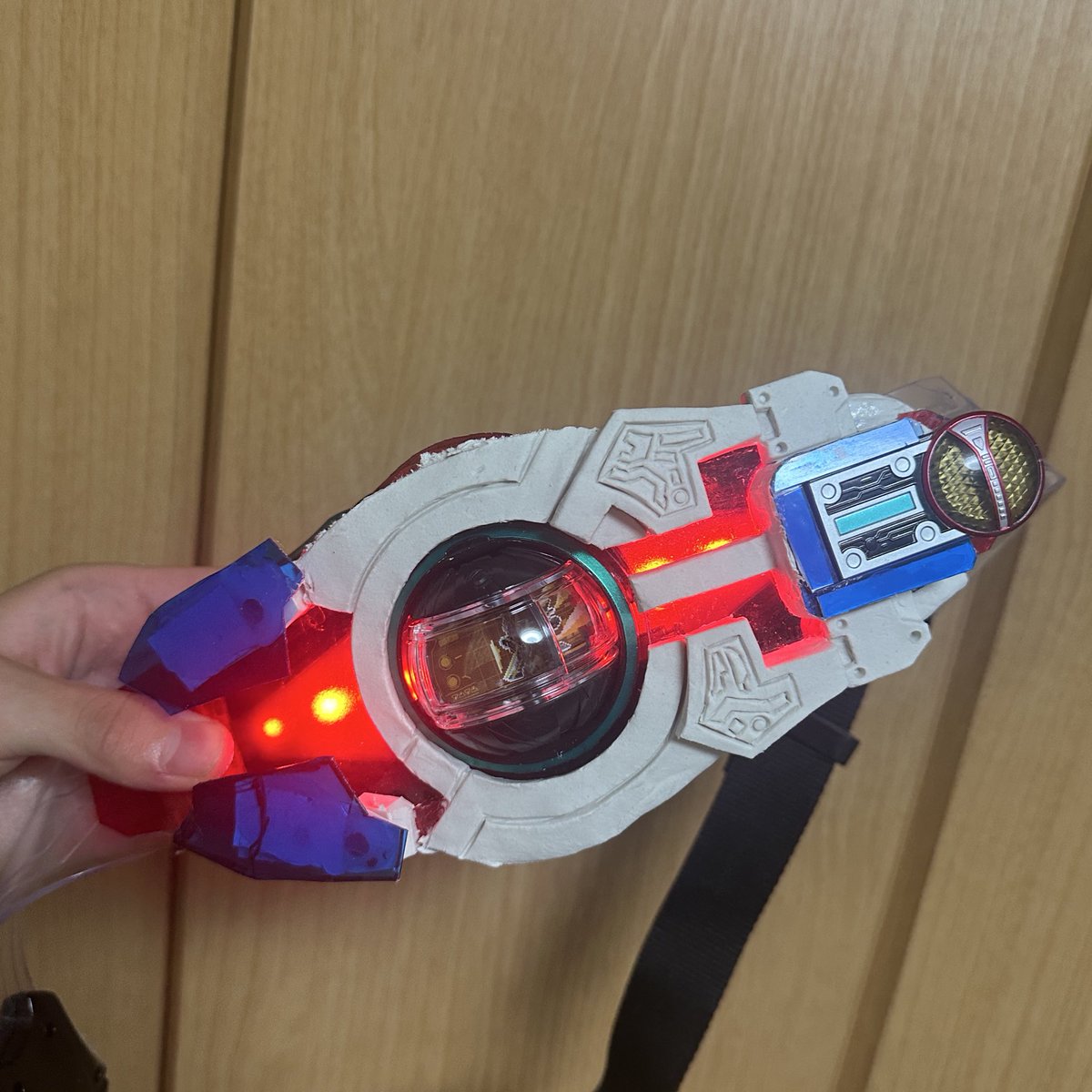 ピッピページ 大きいサイズ ハーフジップセーラーカラーニットプルオーバー