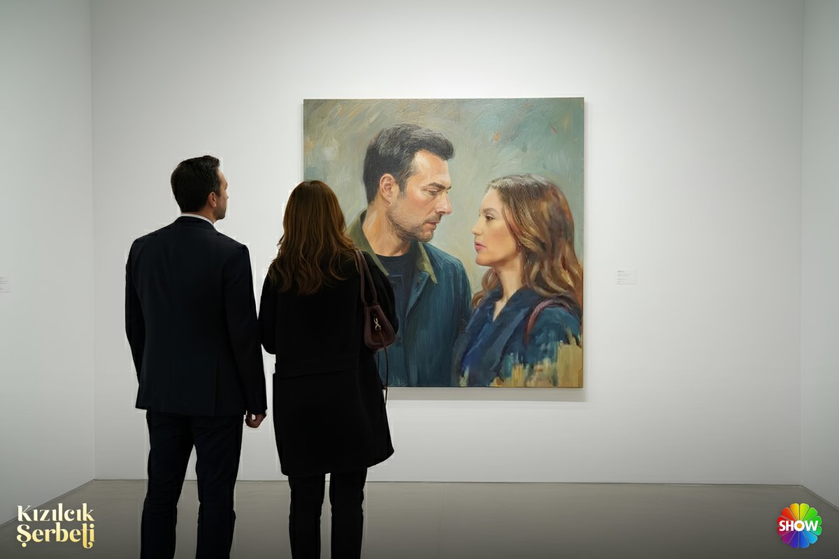 Bakmaya doyamadığım o tablo🎨😍 #KıvMer #KızılcıkŞerbeti