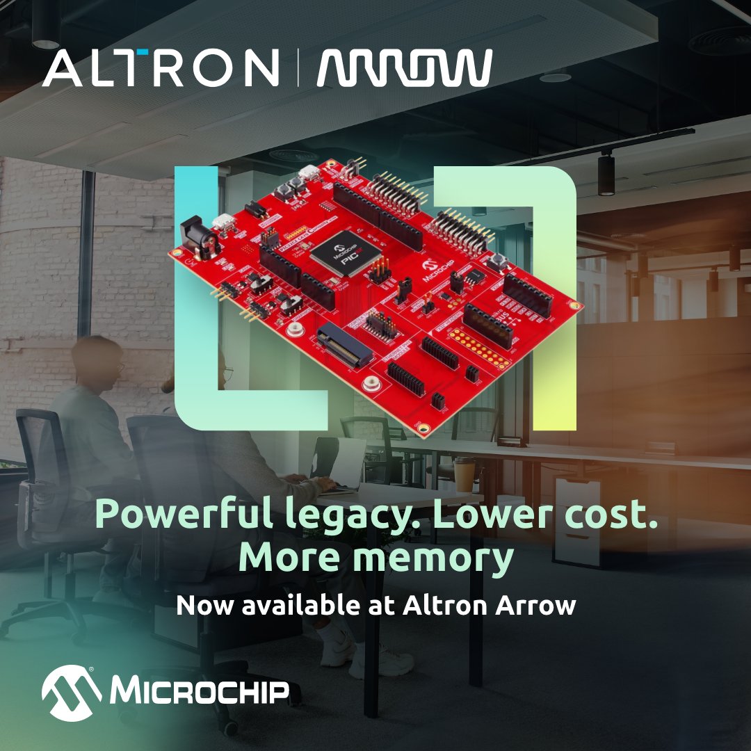The new PIC32CZ CA70 MCUs bring: 

- 512 KB SRAM,EMI-resistant packaging, 60% lower cost Backwards compatibility with SAM E70/S70/V70 

Get started today: eu1.hubs.ly/H0nrwdb0