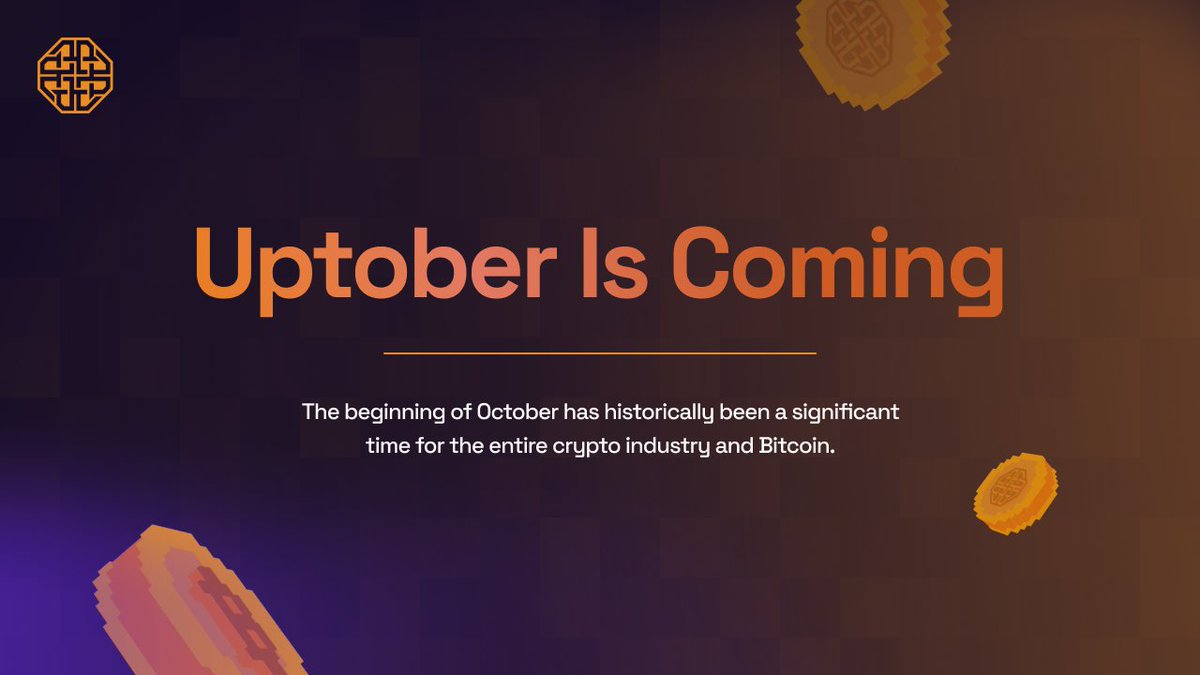 👀 Strong activity in Bitcoin trading pairs.

The beginning of October has historically been a significant time for the entire crypto industry and Bitcoin.

⚡️ Trade here – dex.satoshidex.ai

Uptober is coming! $SATX 🚀