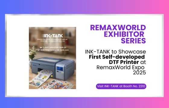 rtm_world's tweet image. INK-TANK will debut its first self-developed DTF printer at the RemaxWorld Expo 2025, designed to meet the growing demand for customized printing solutions

Read more at: rtmworld.com/news/ink-tank-…

#dtfprinter   #stability  #customization  #printing