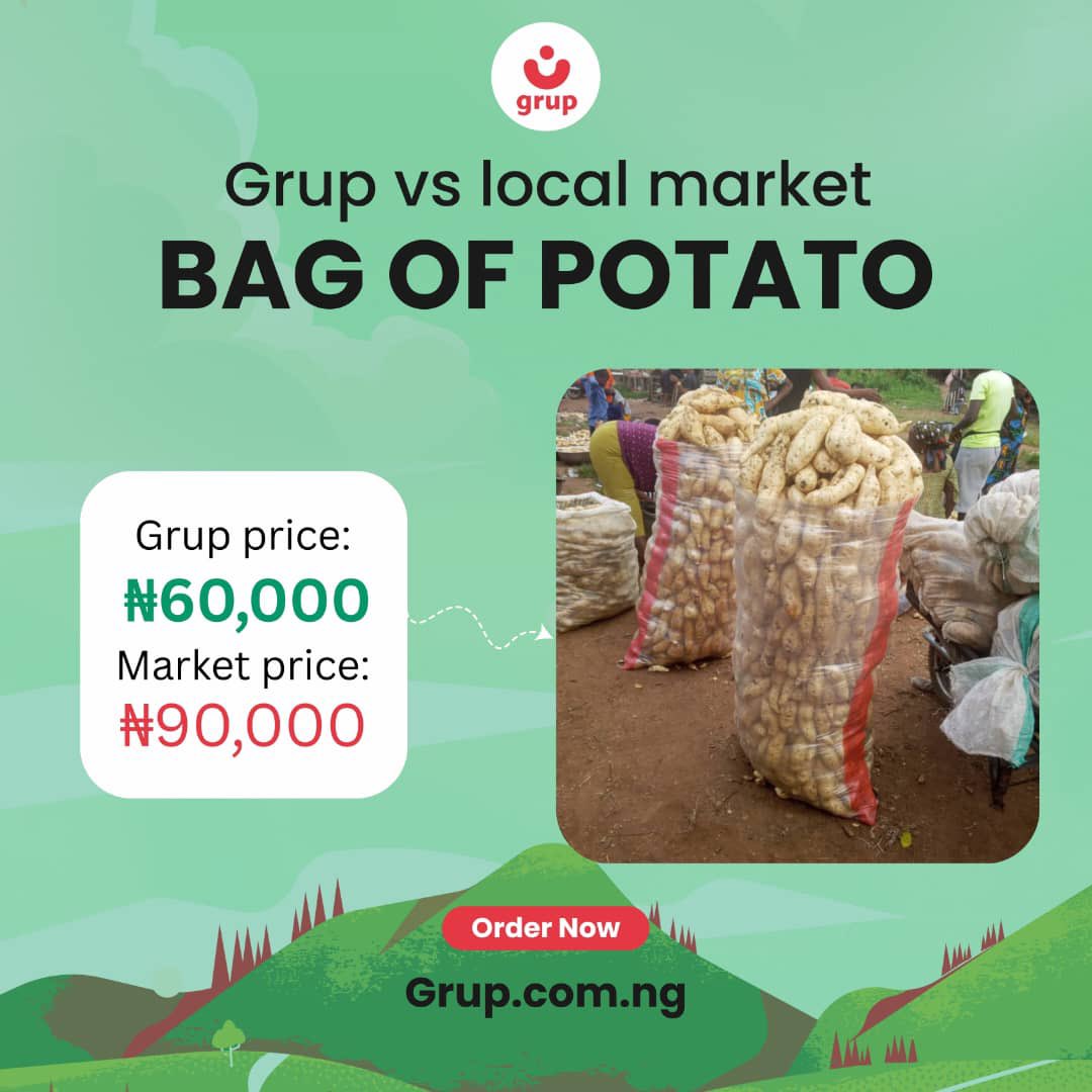 GrupNg's tweet image. If e reach your turn, food prices go hot your pocket pass your mouth.
But Grup go always cool you down
Buy from us today❤️💚