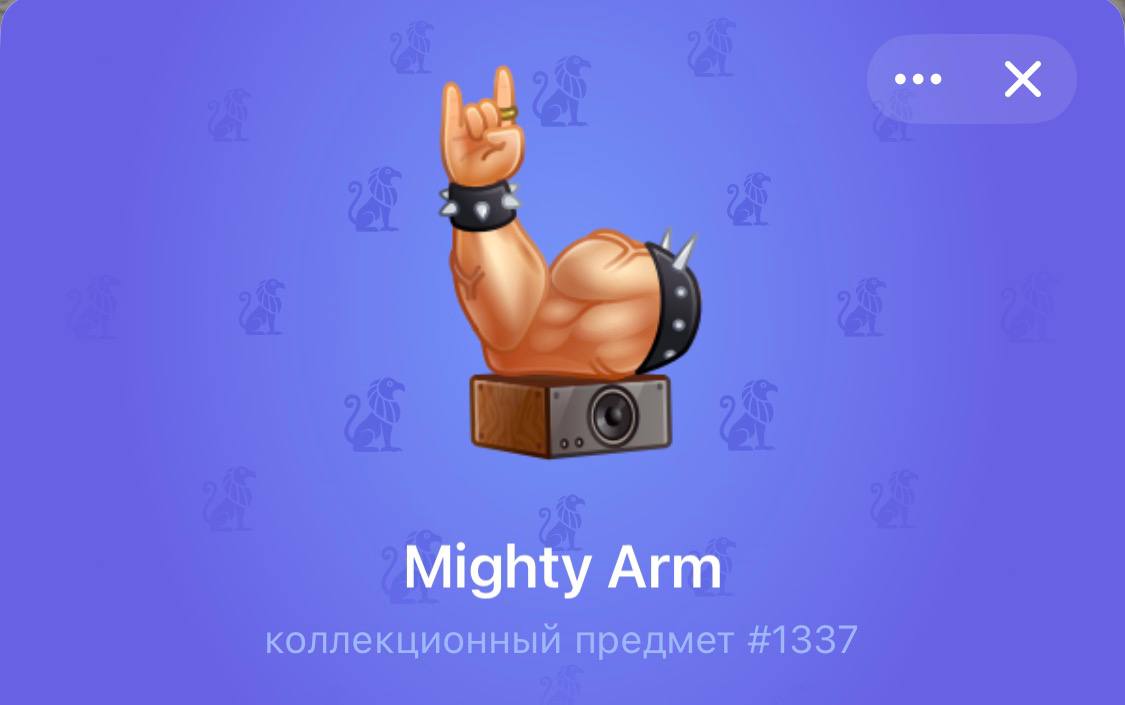 alexzackerman's tweet photo. A TOP-TIER NUMBER FOR A BARGIN!

The "Biceps" asset with the number 1337 was sold at a standard price!

And yet, for such a number, many are willing to pay 5-10x more than the original price... 💸

For those who don't know: Number 1337 = "LEET" (short for "elite") in gamer culture. It's considered a premium number, which is why people are ready to pay many times more for it.

#ton #toncoin #nft #durov #gifts