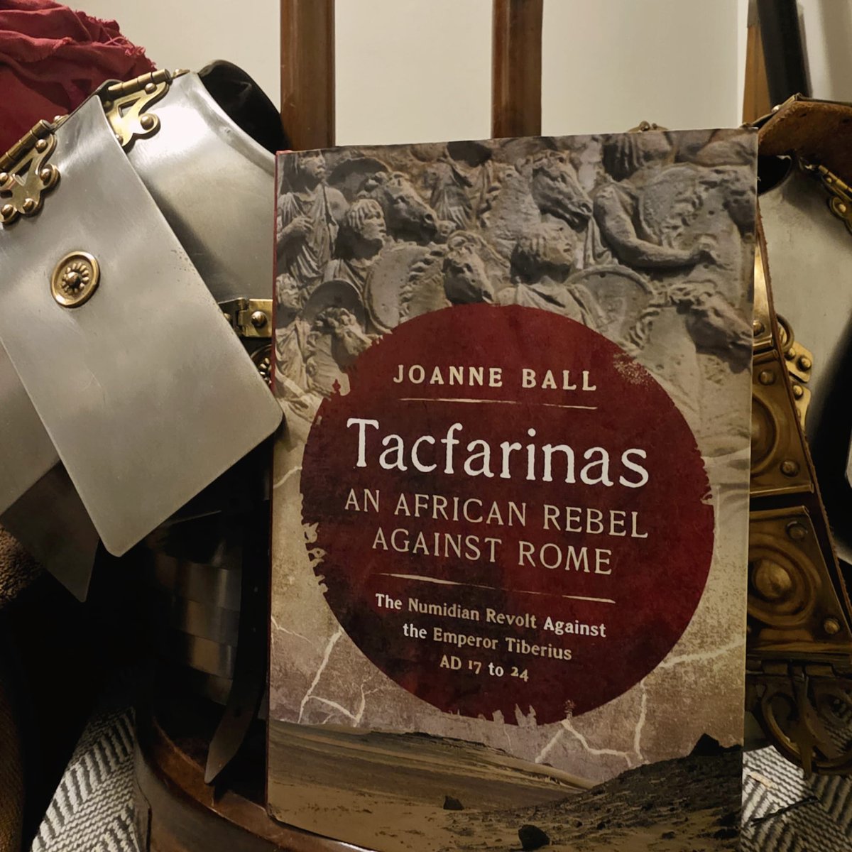 ancientblogger's tweet image. Can&apos;t wait to start reading the latest book by @DrJEBall - especially given how good her book on Varus was. I feel the need to have her on the podcast to talk all about it 😀.

#ancientrome #tacfarinas #numidia #RomanEmpire