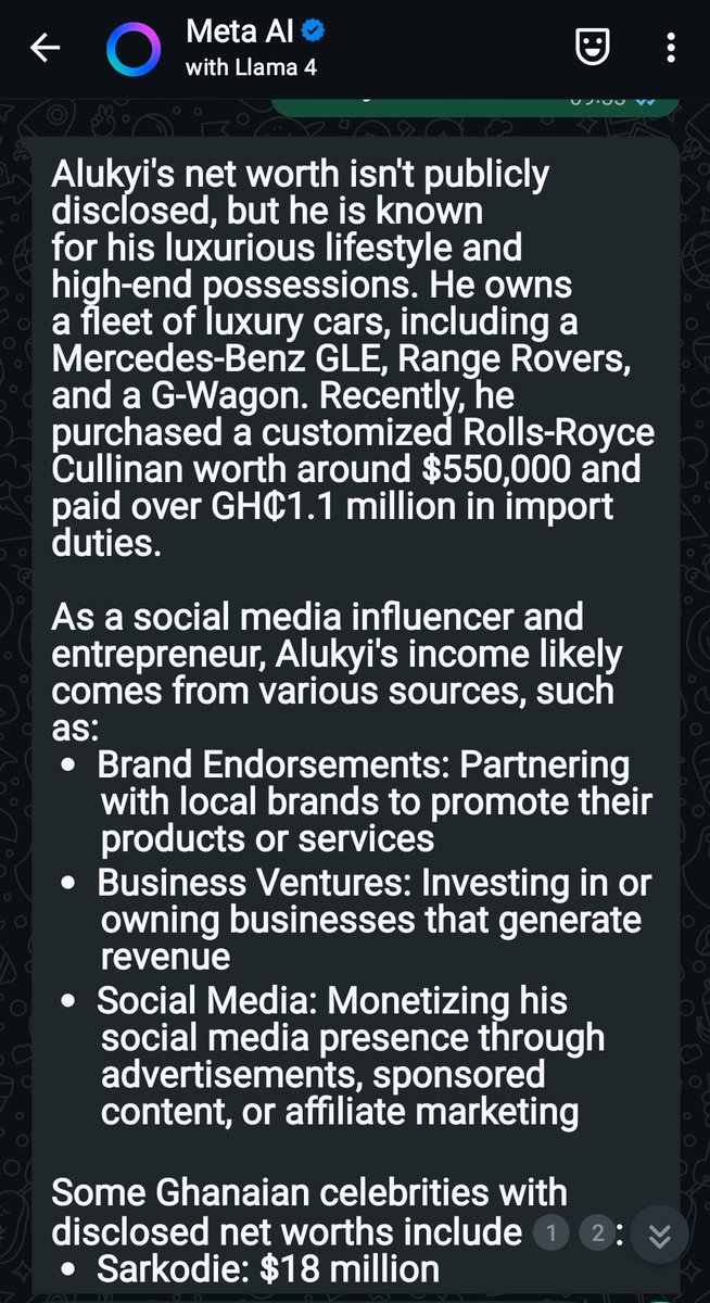 HazzanAdams's tweet photo. Even meta AI sabi @alukyi ON GOD!!! 🕊 🕊 🕊 https://t.co/IDwF6ltFb3