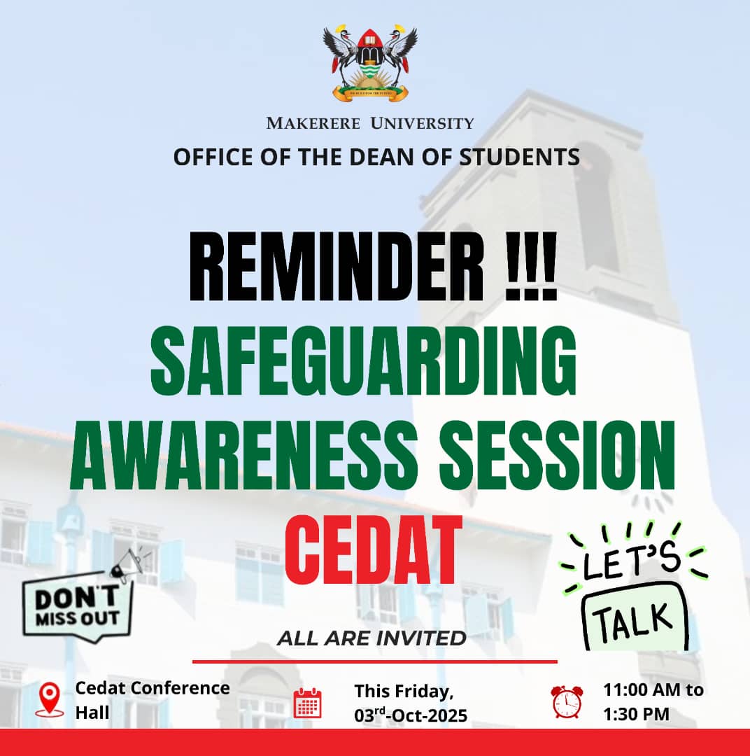 Makerere University CEDAT (@makcedat) on Twitter photo 