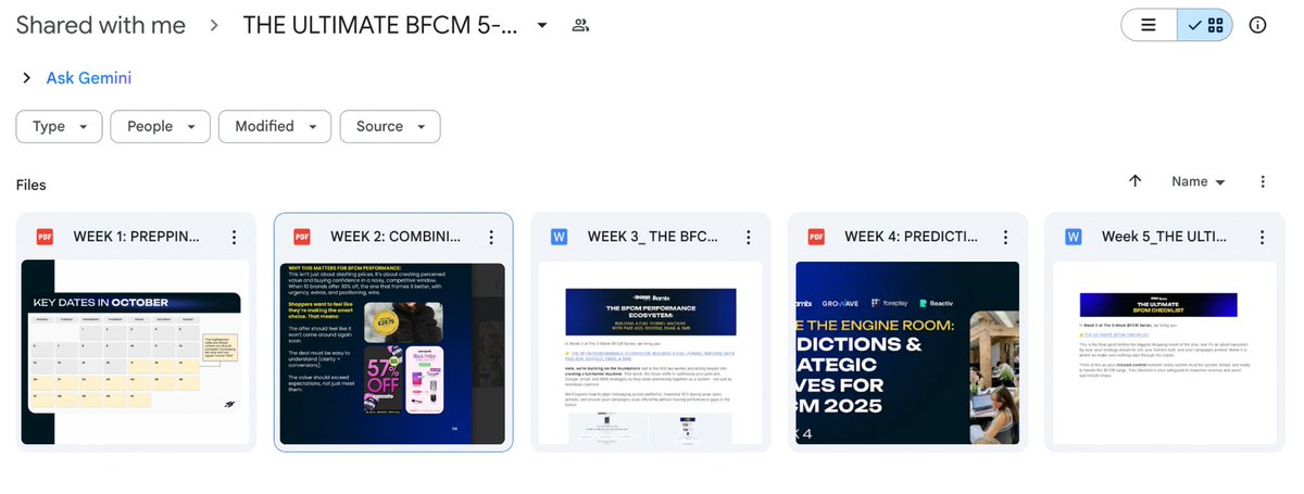 This is your last chance to steal our Black Friday strategy behind £11.5M spend and £43M in revenue for clients. 

Our Ultimate BFCM Series is backed by 6 years of Black Friday success and over £250M in ad spend.

All packaged in a Google Drive folder, a free download.

Here’s