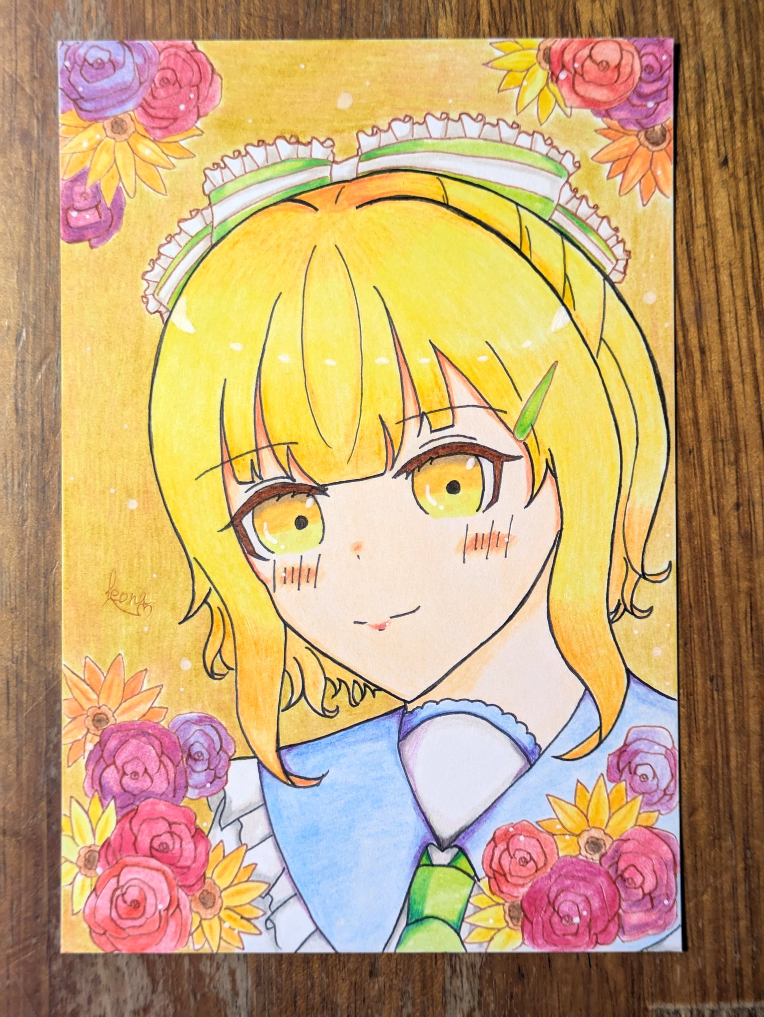 こ*ゃ様 オリジナル手描きアナログイラスト 37 こ*ゃ様 オリジナル