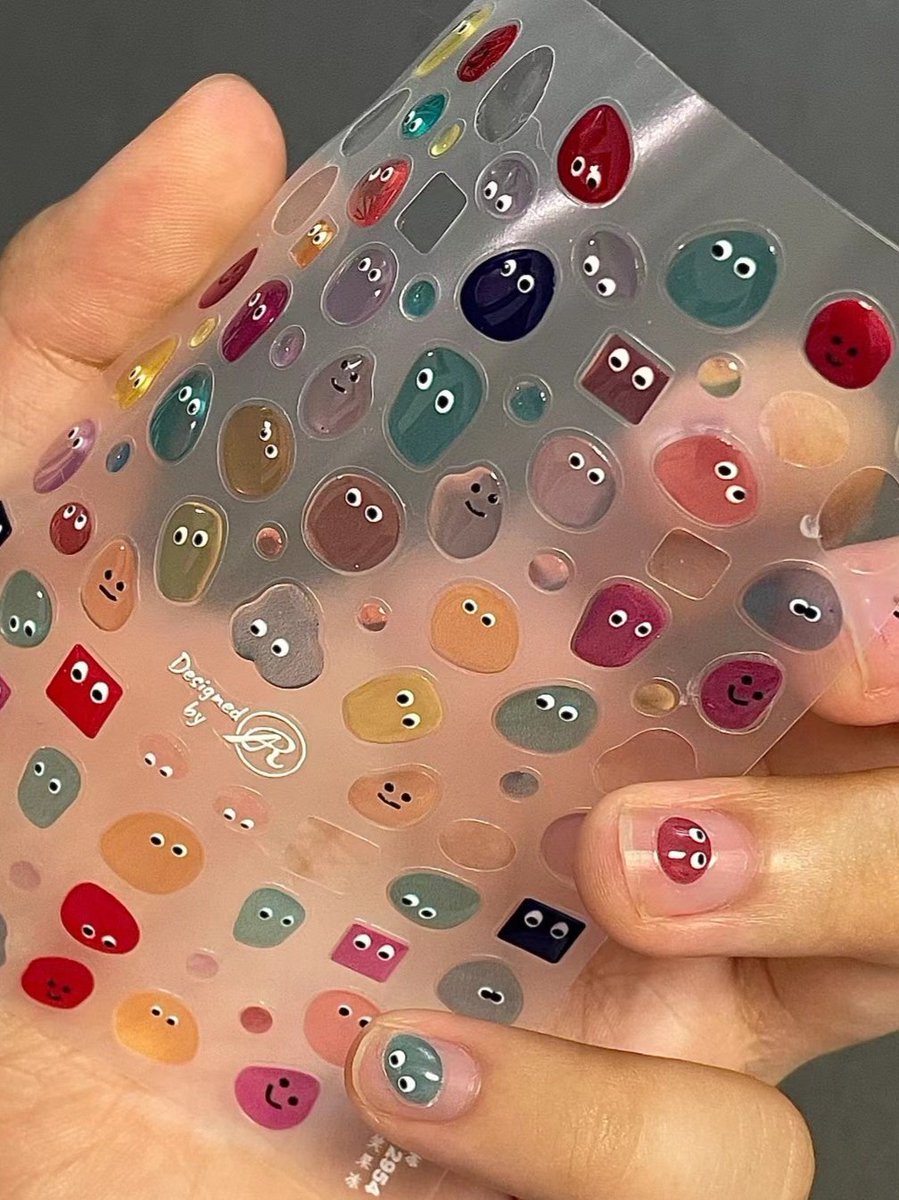 finally found cute nail stickers on shopee

start from 15k