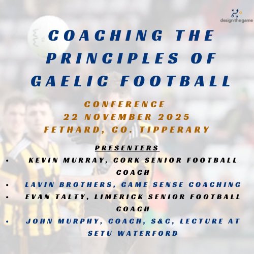 movementcoachkm's tweet image. EARLY BIRD OPPORTUNITY
We’re hosting avery exciting event for gaelic Football coaches in the South of Ireland, and we’d love to see you there. Join us for Coaching the principles of Gaelic Football, South of Ireland Conference, 22 November 2025 at 9:30 AM.…