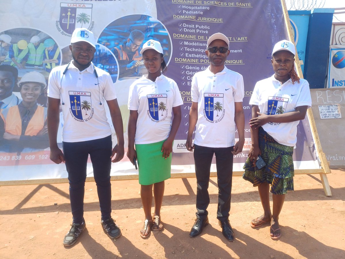 Nous apportons des innovations, 
Prenez déjà votre inscription à l'université Molière de kasumbalesa UMKA 

et invitez aussi vos amis à nous rejoindre 
Car la rentrée académique c'est dans quelques semaines 

UMKA votre université de proximité
Contact :  243 970304180