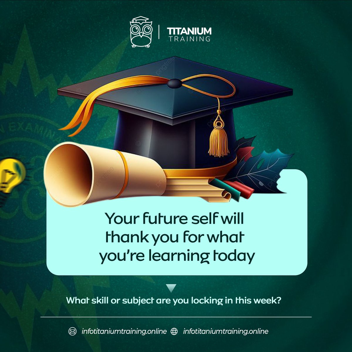Titanium_instit's tweet image. A fresh week means fresh chances to level up.

Stay sharp and keep investing in yourself!

Click the LMS link in our bio and start building with Titanium Training!

#TitaniumTraining #KeepLearning #SkillUp