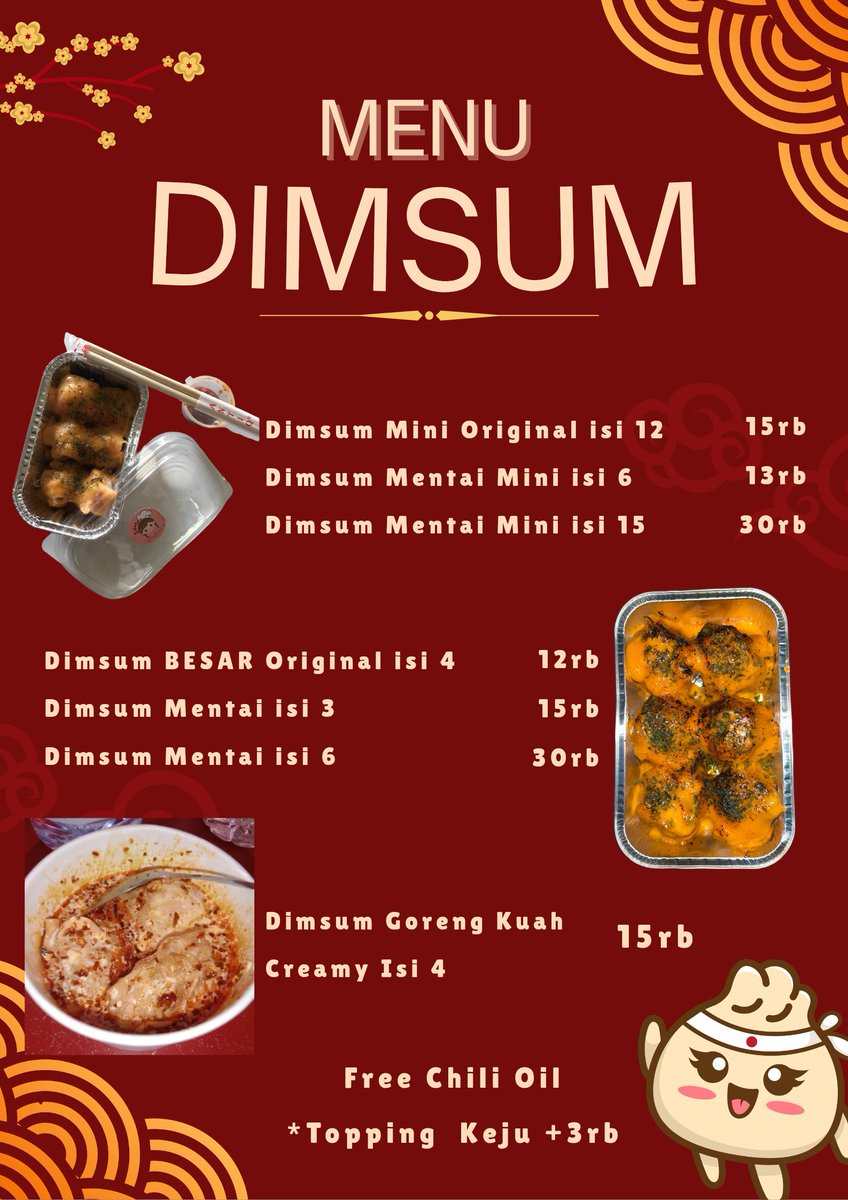 uricacaaa's tweet photo. Kakak2, sekitaran serpong, bsd dan sekitarnya yang lagi cari2 cemilan buat ganjel dikala lapar, siapatau ada yang mau cobain dimsum mentai mini start from 13k dan dimsum mini start from 5k isi 4🙌🏻 free ongkir untuk daerah sekitaran serpong dan bsd, bisa kirim lewat shope express https://t.co/oYg5t2sft2