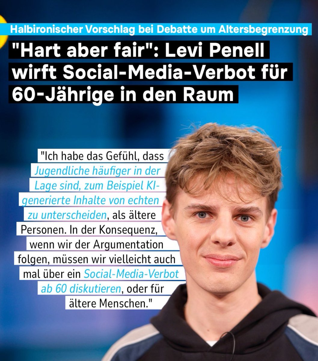 Im ÖRR darf jeder Heiopei jeden, auch noch so absurden, Unsinn von sich geben. Bald wird irgendein „Experte“ fordern, dass wir alle die Unterwäsche außen tragen sollen. Wegen der „Sichtbarkeit“. Dafür 18,36€ bitte.
