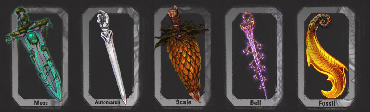 Iryune's tweet photo. 🖤⚔️ #swordtember #swordtember2025 from @faith_schaffer ⚔️🖤
Day 1 - Shell (Full illustration coming soon💙) 
Day 2 - Moss
Day 3 - Automaton
Day 4- Scale
Day 5 - Bell
Day 6 - Fossil
...
I haven't finished the rest yet, but I'll do it soon even if it's out of time ⚔️ https://t.co/Gxa4K9QxTb
