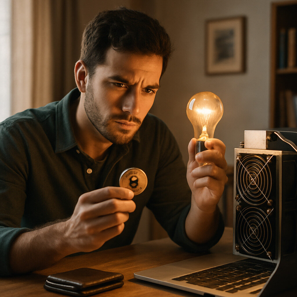 La minería de Bitcoin me enseñó rápido: no todo es enchufar y esperar. Cada detalle importa, desde tus costos hasta cómo proteges tu wallet.

El truco no está en buscar atajos, sino en entender realmente el proceso. Así es como se evitan fiascos y se toma mejores decisiones. #BTC
