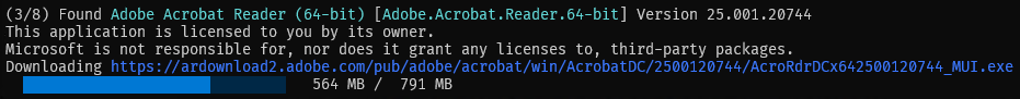 Dear <a href="/Adobe/">Adobe</a>, why does Acrobat Reader take 791 freakin' MB?!