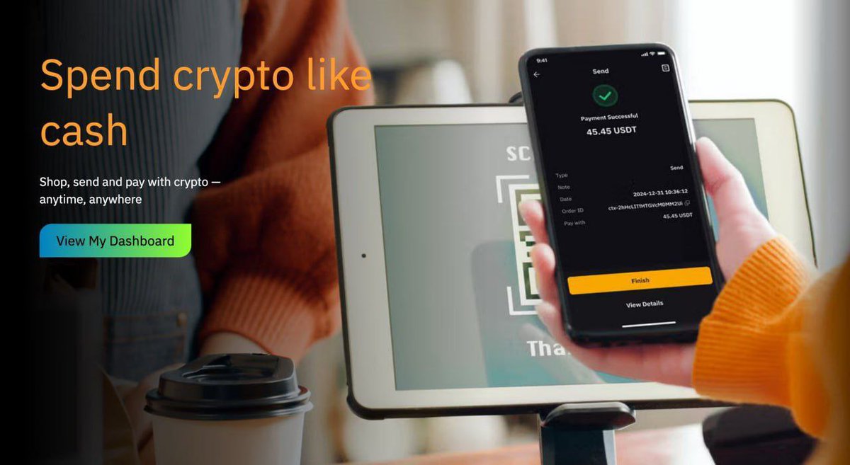 Cryptó Jaksoຖ (@cryptojakson) on Twitter photo 📣 Bybit Pay is LIVE! 
Activate Bybit Pay,  Spend $10 or more with QR pay(Pix in Brazil, Qr 3.0 in Argentina; Vietqr in Vietnam; QRPH in Philippines) or at Pay Mall(Uquid, Coinsbee, Tokenstore, Kryptomate) and receive $2.5 USDT.
💛 Spend crypto with a brand-new experience 
💛 📣 Bybit Pay is LIVE! 
Activate Bybit Pay,  Spend $10 or more with QR pay(Pix in Brazil, Qr 3.0 in Argentina; Vietqr in Vietnam; QRPH in Philippines) or at Pay Mall(Uquid, Coinsbee, Tokenstore, Kryptomate) and receive $2.5 USDT.
💛 Spend crypto with a brand-new experience 
💛