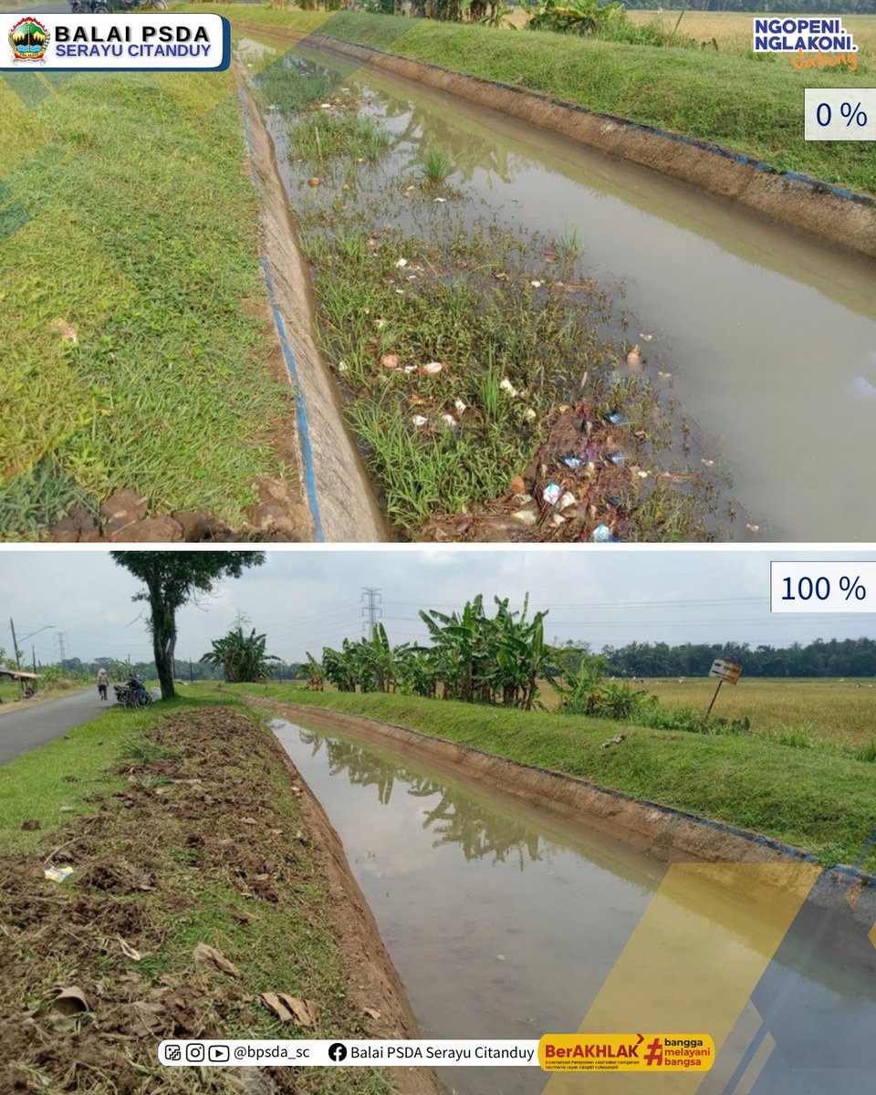bpsda_sc's tweet photo. Pemeliharaan Rutin Kegiatan Angkat Sedimen di Saluran Induk Penaruban DI Krenceng Hm 119 yang terletak di Desa Karangkemiri Kec. Kemangkon Kab. Purbalingga https://t.co/gfAKVBULIx