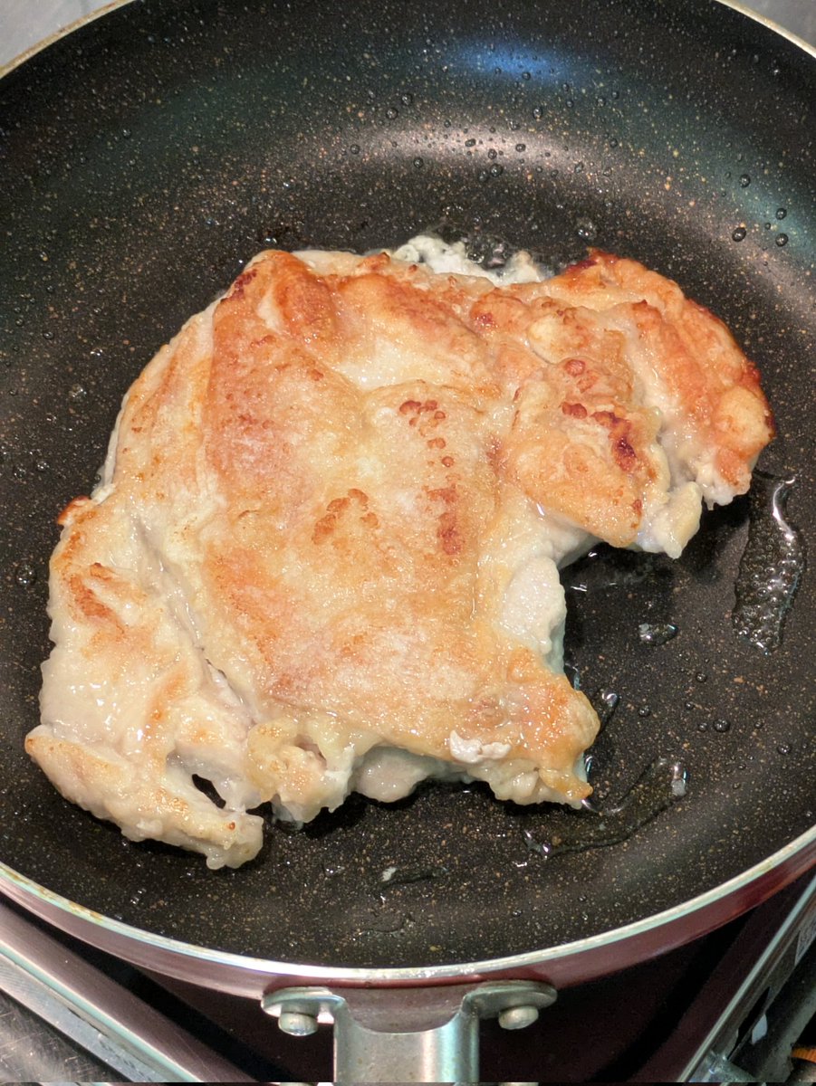 最近自炊ブームなんだけどこれは焼き方うま男でしょ!いつも焦げ焦げだったが成長を感じる🔥🔥🔥✊️ 