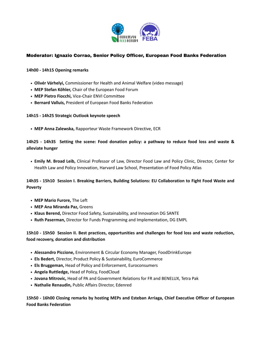 European Food Forum 🇪🇺 🗣🤝 tweet media