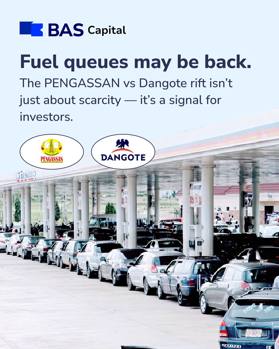 BASgroupNG's tweet photo. As an investor, diversify beyond oil &amp; gas, back resilient sectors like agriculture, telecoms, fintech, watch reforms — policy will shape tomorrow’s opportunities

At BAS Capital, we help investors look past the drama to the signals that matter.

For more, clic the link in bio. https://t.co/NkYjTBG7Lc