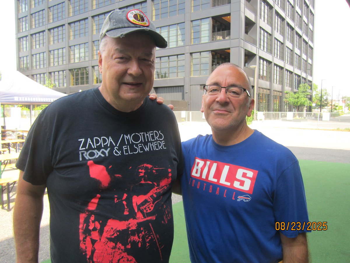 RushFanCast's tweet photo. This week on the @RushFanCast, it's Day 2 from #RushDay at @HendersonBeerCo! We speak with Ivar Hamilton (pictured left), former Music Director of CFNY in Toronto, and try our hands at Rush Trivia with Ray Wawrzyniak @RAY4583 (right). Join us, #RushFamily! https://t.co/PkZSEF9Rz0