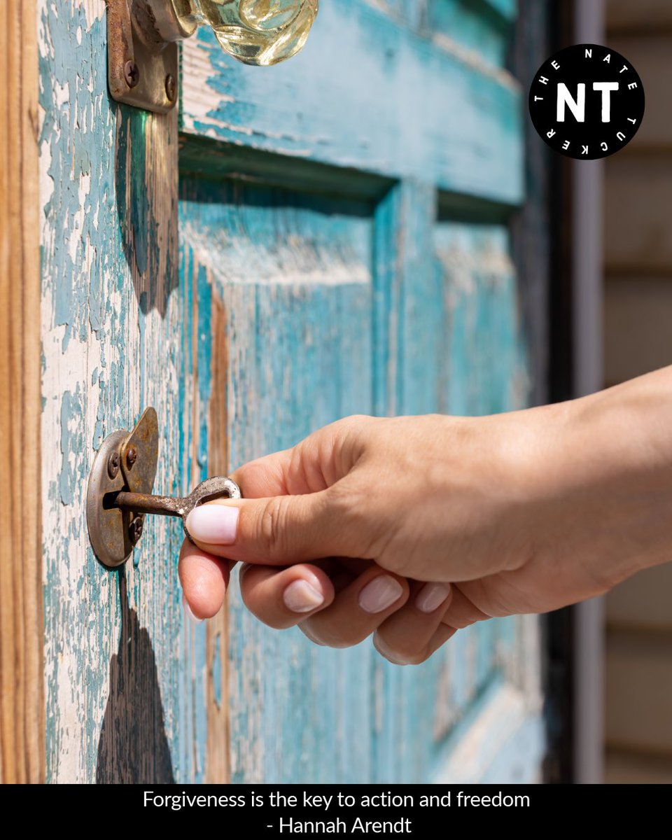 thenatetucker's tweet image. 👉🏽 There are just somethings not worth holding on to.  Set yourself free ‼️

💁🏽‍♂️ Forgiveness is the key to action and freedom - Hannah Arendt 🔥🔥🔥🔥

#letitgo
#motivationaldaily #motivation #motivationalquotes