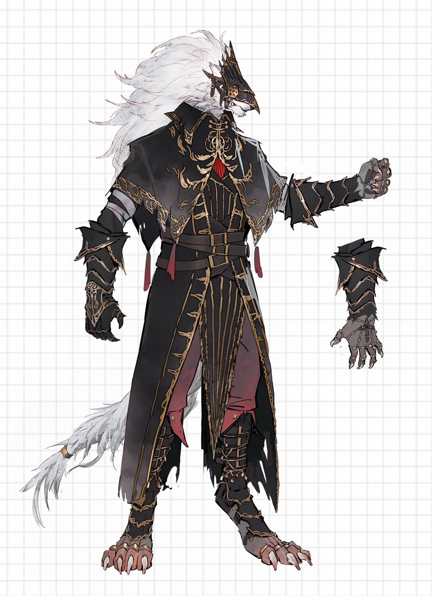 Fan art redesigns of Blaidd and Maliketh from Elden Ring.
#ELDENRING #EldenRingart #blaidd #maliketh