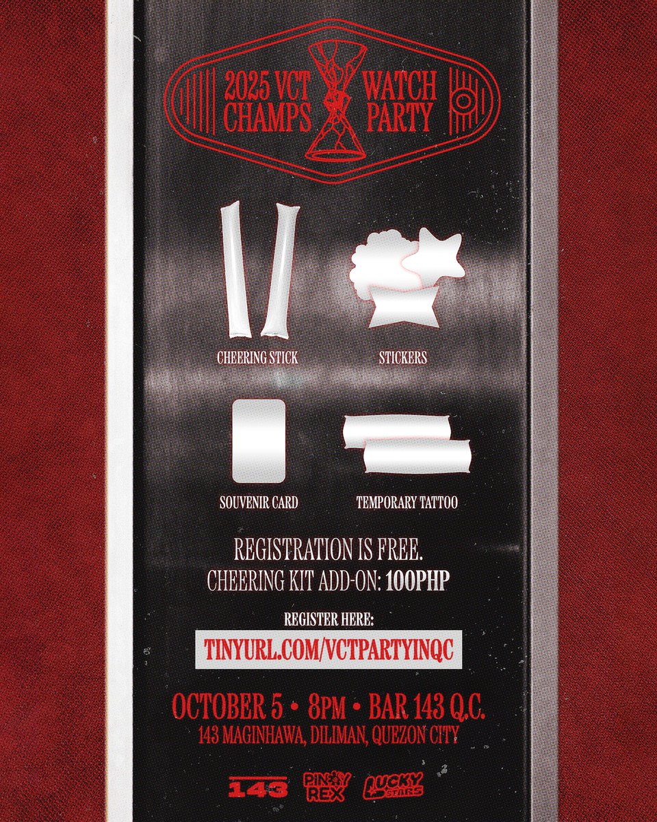 Pinoy Rex #VCTPartyInQC tweet media