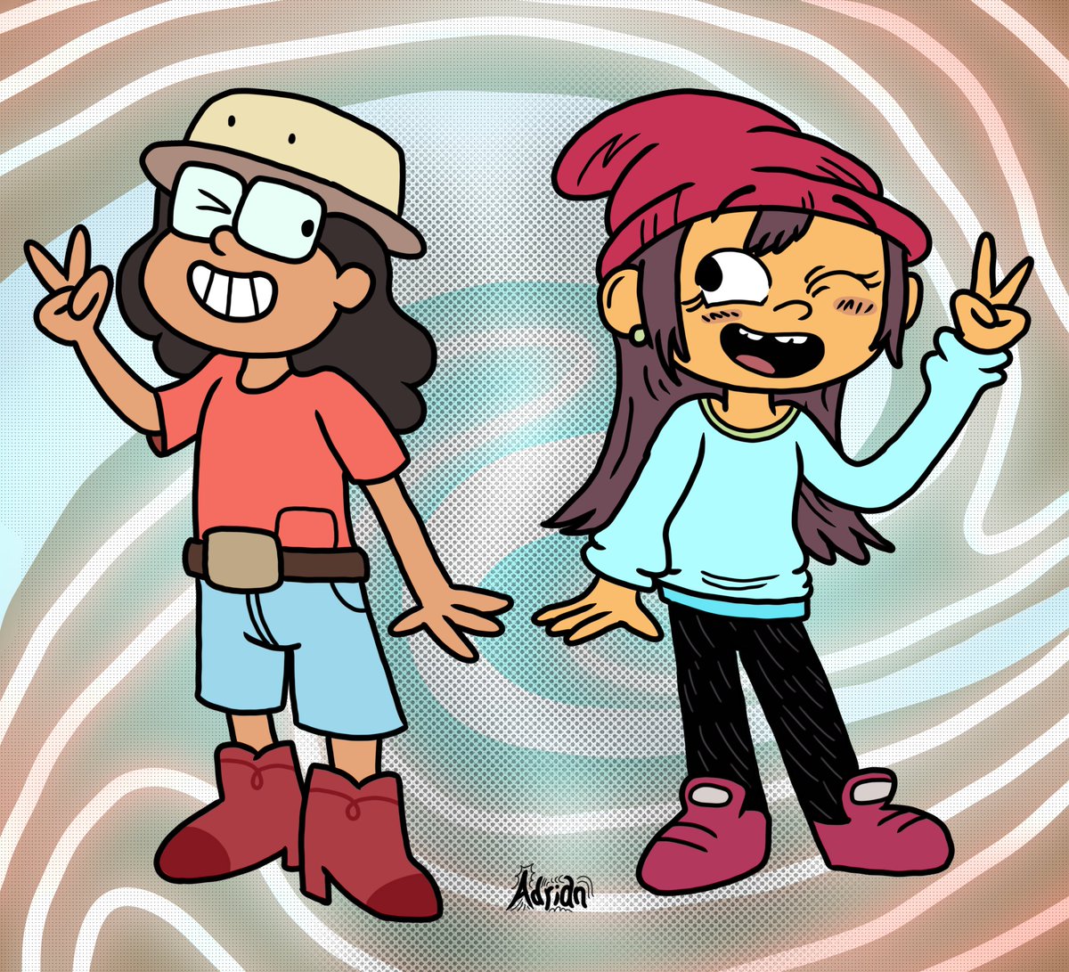 AdrianM_Prya03's tweet photo. Pliny and Lily
Well... I guess back to draw after take a break fewer weeks.
#Pliny #StuGo #DisneyTVA #DisneyTelevisionAnimation #Lily #LilyPak #Lily_Pak #Smug #Smirk #WyldePak #Wylde_Pak #Nickelodeon #Fanart #Cartoon #Crossover https://t.co/G1oovEoqCO