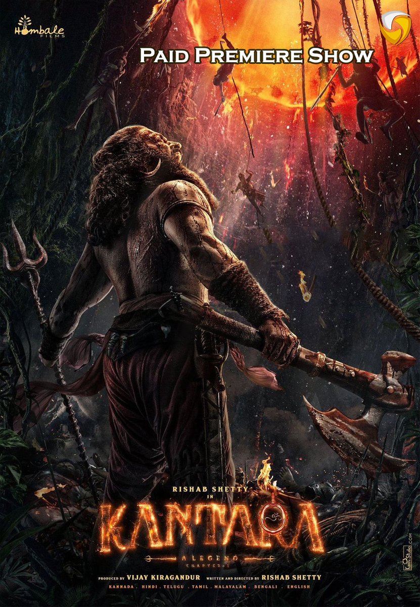 TheVetriCinemas's tweet image. ✨ Paid Premiere Show Alert ✨
Be the first to witness &quot;Kantara A Legend: Chapter 1&quot; on the big screen! 🎬🔥
📍 Vetri Cinemas
📅 01.10.2025
🎟️ Limited Seats – Book Now!

#KantaraALegend #KantaraChapter1 #PremiereShow #VetriCinemas