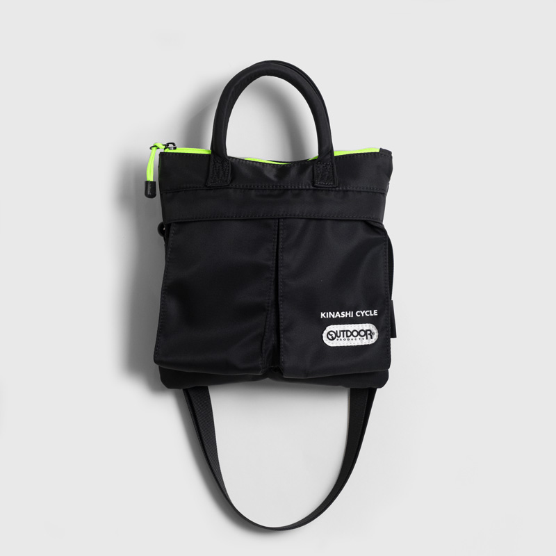 KINASHI CYCLE キナシサイクル ワンショルダーバック ブラック 木梨サイクル サコッシュ ショルダーバッグ 木梨憲武 バッグ 黒