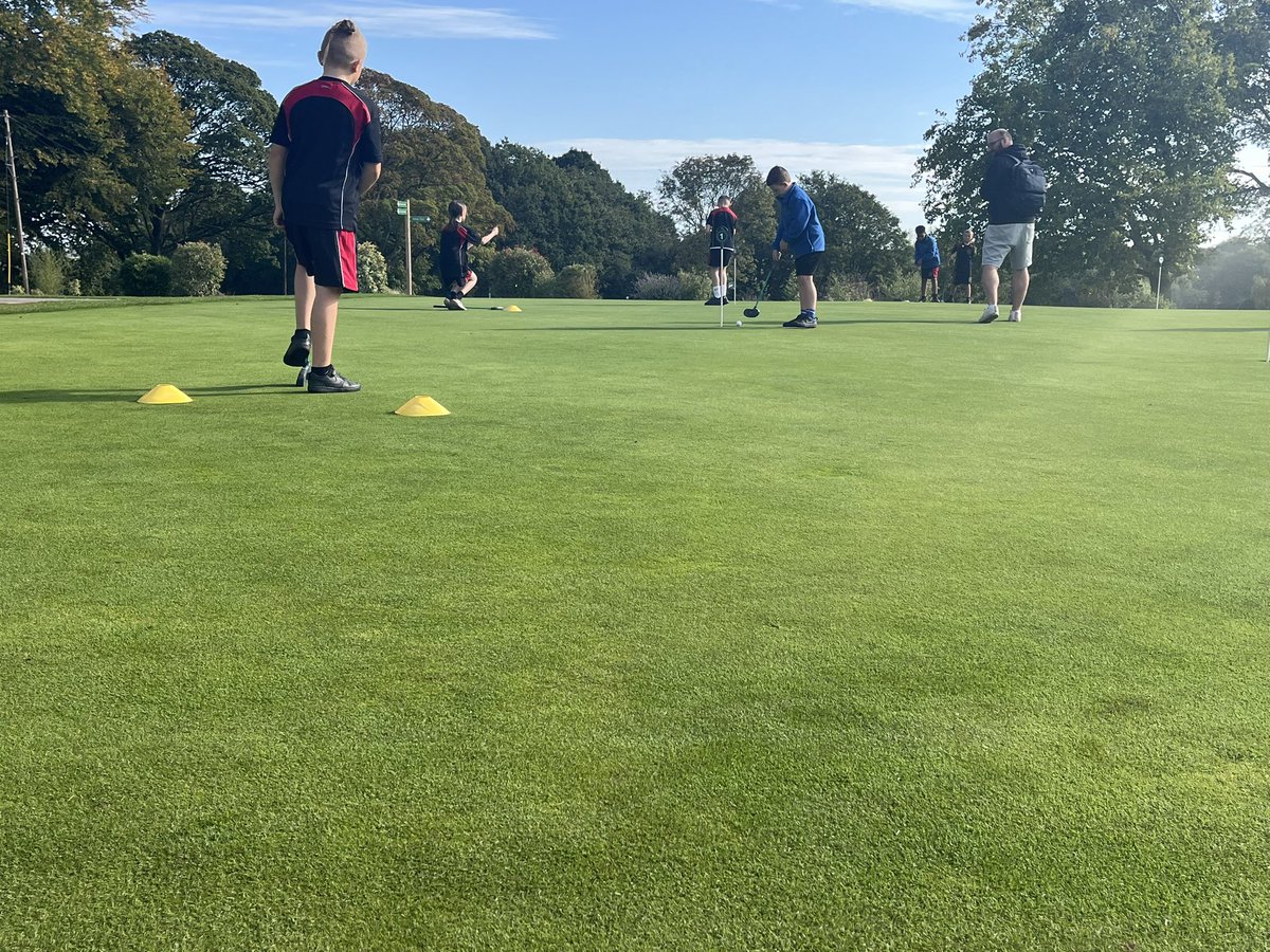 And we’re off <a href="/rotherhamgc/">Rotherham Golf Club</a> ⛳️🏌🏼‍♀️🏌️

60 children down this morning trying out our brand new <a href="/GolfwayOfficial/">Golfway</a> equipment courtesy of our <a href="/ccoc_roth2025/">Children's Capital of Culture</a> funding.

For many it’s their first time playing so we’re hoping to find some future <a href="/RyderCupEurope/">Ryder Cup Europe</a> and <a href="/SolheimCupEuro/">Solheim Cup Team Europe</a> players 🙌🏻