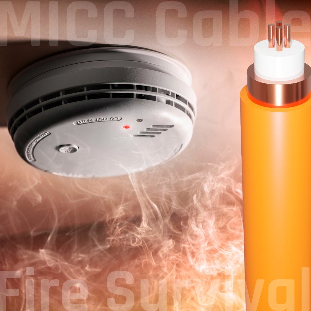By specifying MICC fire-resistant cables, insurers can be assured that essential circuits are protected. From emergency lighting to fire alarms, MICC continues to perform when it matters most.

Interested? Visit our website: eu1.hubs.ly/H0n0NS90

#RiskManagement #MICC #Cabling