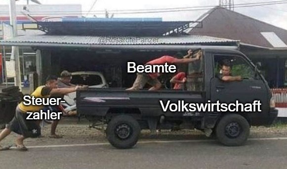 hardmanpolitics's tweet image. Wenn Staatsangestellte sagen, dass sie auch Steuern bezahlen und etwas zur Wirtschaft beitragen. 🙄