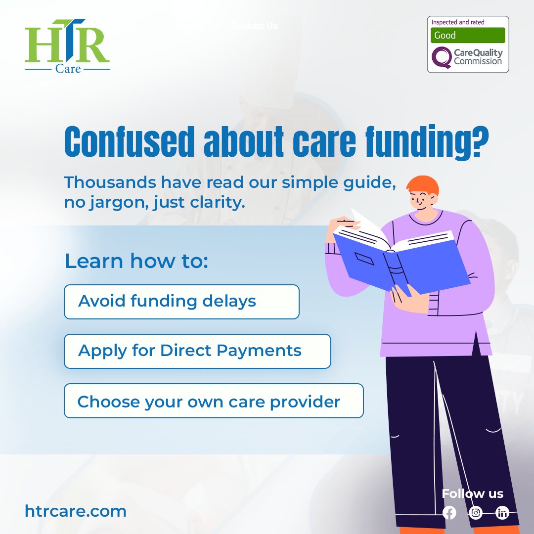 HTRCARE's tweet photo. Want more control over your care support? This is your first step.

 📥 Read it here → https://t.co/NsIFp8XdRZ

 #HTRCare #DirectPayments #CareFunding #FamilySupport https://t.co/WW6H6GNHUa
