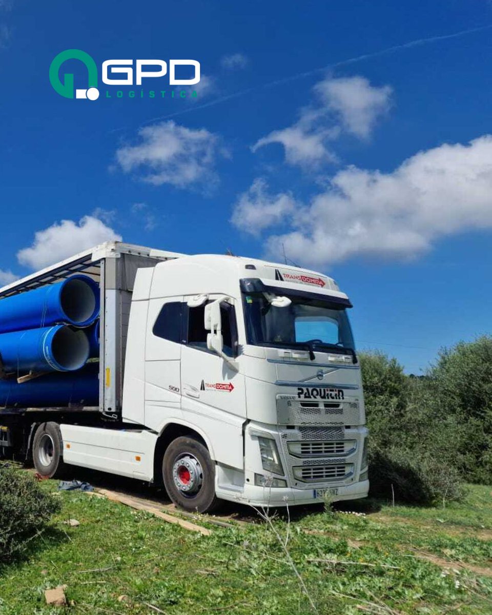 gpdlogistica's tweet image. Soluciones a medida, incluso en terrenos complicados.

La flota y equipo de Transdomitia, nuestra delegación de Córdoba, trabaja para que tu mercancía llegue a donde haga falta, sin importar las condiciones.

Porque en GPD vamos más allá del asfalto. 🚚
gpdlogistica.com