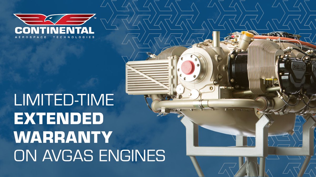 🚨Limited-time warranty extension🚨 for all Factory New &amp; Rebuilt #AvGasEngines bought from Sept 1 - Dec 31, 2025. Enjoy more coverage at no extra cost! 
Warranty:
🔧 New: 24 + 12 Free Months = 36 Months
🔧 Rebuilt: 18 + 6 Free Months = 24 Months
Link: ow.ly/Io4750X3TGV