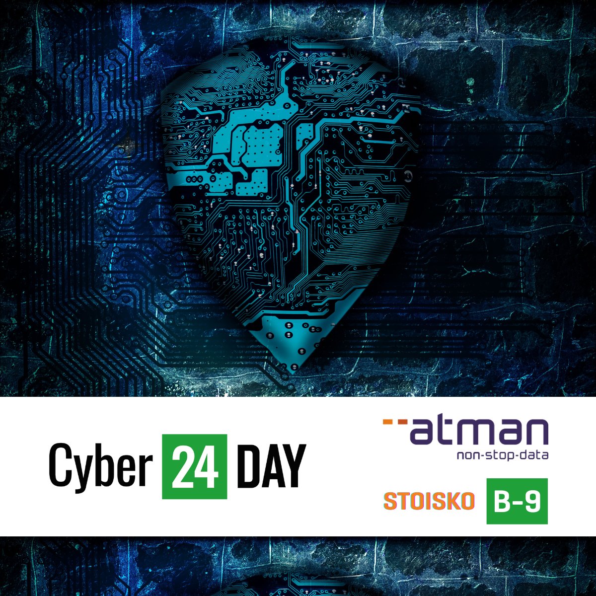 🛡️ Pojutrze #Cyber24Day – jedno z najważniejszych wydarzeń poświęconych cyberbezpieczeństwu w Polsce. To świetna okazja, by sprawdzić, jakie rozwiązania pomagają budować odporną i bezpieczną infrastrukturę IT.

W 𝘀𝘁𝗼𝗶𝘀𝗸𝘂 𝗕-𝟵 znajdziesz naszych ekspertów, którzy chętnie
