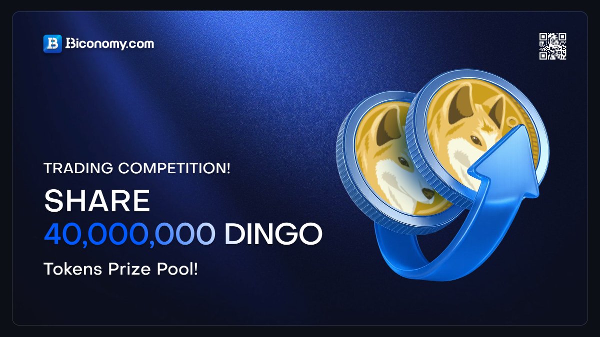 🚀 #Dingocoin Trading Competition, Share 40,000,000 $DINGO! 🚀

Dear Biconomy.com users,

To give back to our global community, we are excited to announce the <a href="/dingocoincrypto/">Dingocoin</a> Trading Competition with a total prize pool of up to 40,000,000 $DINGO!💎

📅Activity time: