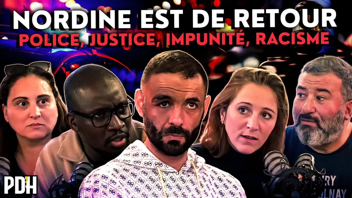 LE RETOUR DE NORDINE : VIOLENCES POLICIÈRES, RACISME, IMPUNITÉ 

Avec le député LFI Aly Diouara, nous recevons Nordine, son avocate maître Pugliese et Fatiha Khettab militante . En 2021, Nordine et Meryl ont frôlé la mort. Deux policiers de la BAC93 ont fait feu sur eux sans