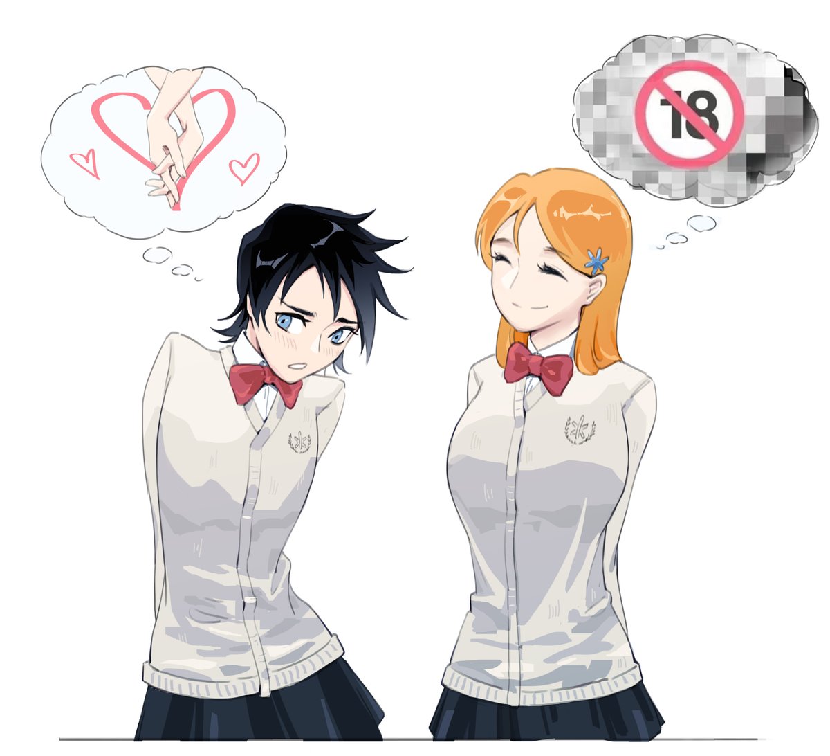 I ship them so hard 😋 #BLEACH