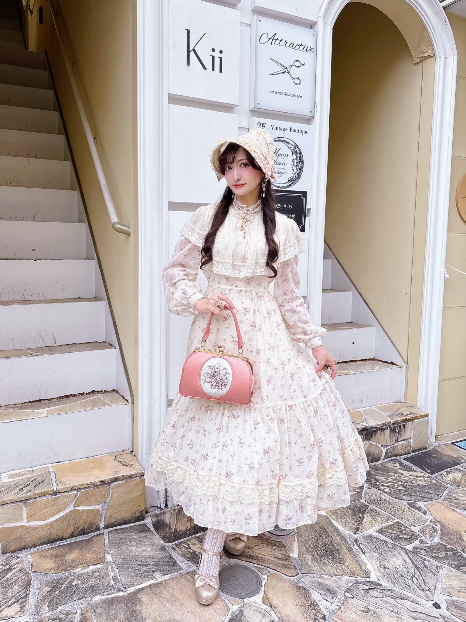 y2k ALGON QUINS ファーコート　グランジ　原宿デコラ　NANA ￼ y2k ALGON QUINS ファーコート グランジ 原宿デコラ NANA ￼