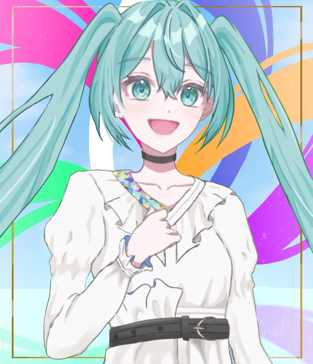 こちらのプロセカ5周年記念合作でミクを描かせていただきました！
プロセカ5周年、本当におめでとうございます🎉
#プロセカ
#プロセカ5周年