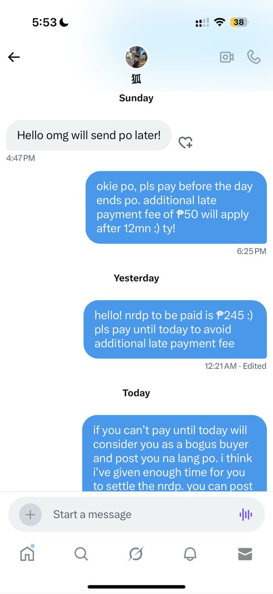 nrikicart_'s tweet photo. AWARENESS POST 

JOY MINER/BOGUS BUYER @lifeof0624 

they are also selling/trading their walk the line singapore vip seated ticket so it might be a scam as well if a mere transaction only requiring an nrdp can’t be settled :) https://t.co/kJfP172qvx