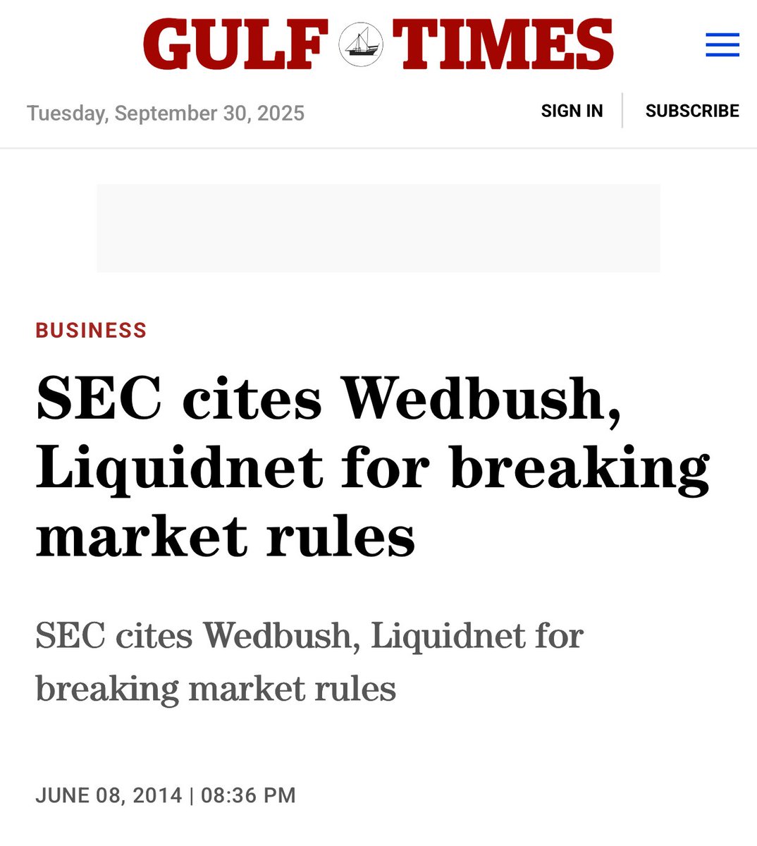 kshaughnessy2's tweet photo. Wedbush Trying to Downplay $GME - but interesting to note what SEC said about Wedbush in 2014
(comments below)
--------------
Sept 2025
"Wedbush is dropping its coverage of GameStop ( NYSE: GME) shares, leaving the retailer without a Wall Street rating as it continues to defy traditional analysis..." - Seeking Alpha
-------------
September 2025
Is the GameStop dream over? Wedbush: "It never started." $GME
https://t.co/h3dojZxrBc
@ReesePolitics
_________
June 2014
"Andrew Ceresney, the SEC’s enforcement director, said today that Wedbush clients engaged in a variety of illegal behavior, including wash trades and violations of short-selling rules. The traders were based both inside and outside the US, he said.
“Wedbush failed to adopt and implement risk management controls that were reasonably designed to ensure compliance with applicable regulatory requirements - such as those for preventing naked short sales, wash trades, manipulative layering and money laundering,” according to the SEC.
“Wedbush allowed thousands of essentially anonymous foreign traders to send orders directly to US trading venues to trade billions of shares every month,” the regulator said..."
@FlyEaglesFly529 @Hamnakedshorts