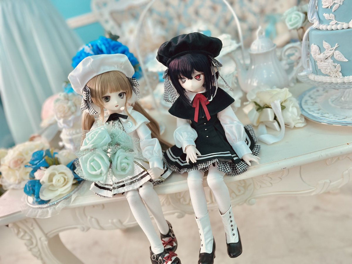 amauta1lu's tweet image. おぺちゃんこ併せ🥹💘
かわいいスタジオだった🫶

#アンティークス名古屋港 
#おぺちゃんこ